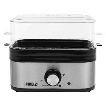 Princess 262041 - Cuiseur à œufs - 350 Watt - argent - 1