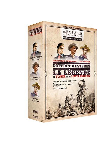 Coffret Légende de Custer et de Little Big Horn DVD