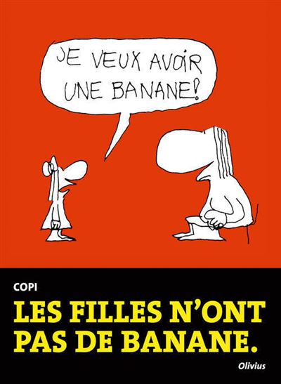 Les Filles n'ont pas de banane -  Copi - broché
