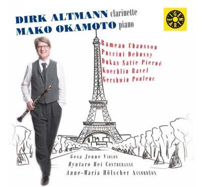 Paris/oeuvres pour clarinette et piano