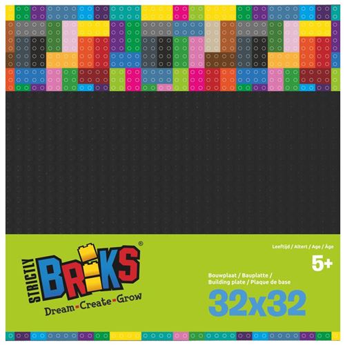 BASEPLATE 32X32 BLACK -BIL