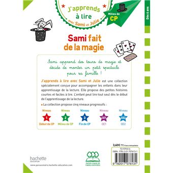 Sami et Julie CP Niveau 2 Sami fait de la magie