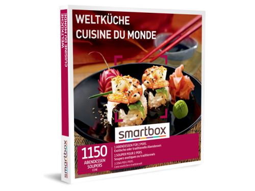 Coffret cadeau Smartbox Cuisine du Monde