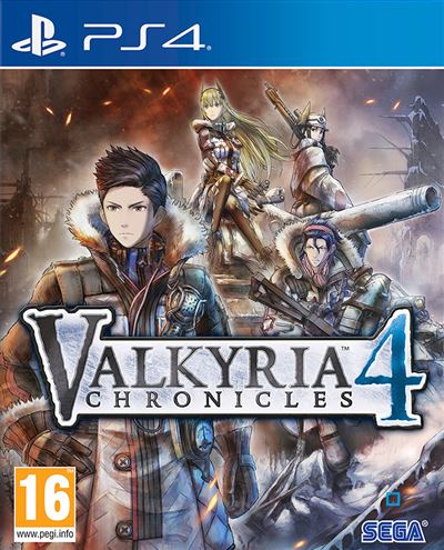 Pochette avant du jeu Valkyria Chronicles 4 PS4