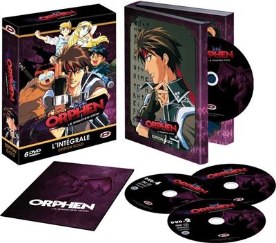 Coffret Orphen le sorcier noir L'intégrale Edition Gold Collector DVD