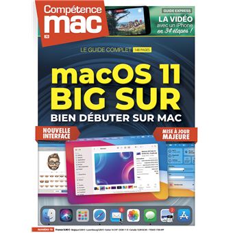 Compétence Mac n° 70 - macOS 11 Big Sur - Bien débuter sur Mac