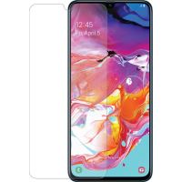Azuri Tempered Glass Flat Rinox Armor Black Frame Galaxy A70