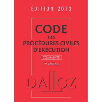 Codes des procédures civiles d'exécution commenté - 1