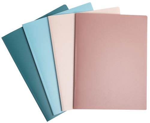 Protège-Documents Semi-Rigide En Pp Recyclé 60 Vues Skandi Couleurs Assorties Exacompta