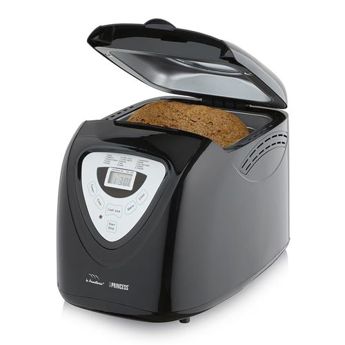 Princess 152009 Machine à pain 900 g noir, argent