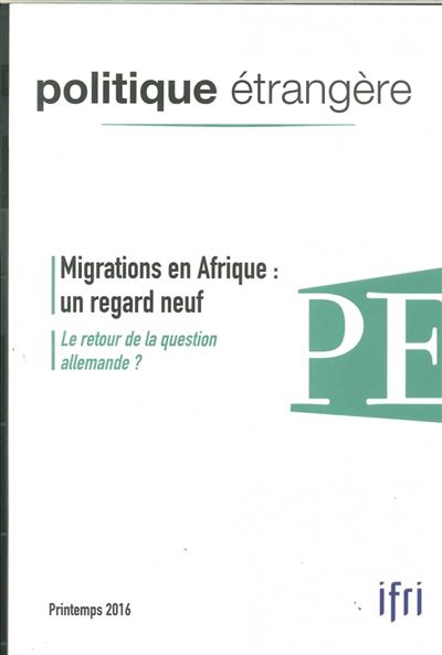 Migrations en Afrique, un regard neuf