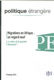 Migrations en Afrique, un regard neuf