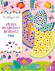 Strass et stickers brillants fées - pochette avec accessoires