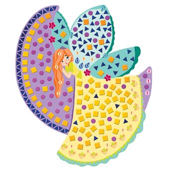 Strass et stickers brillants fées - pochette avec accessoires