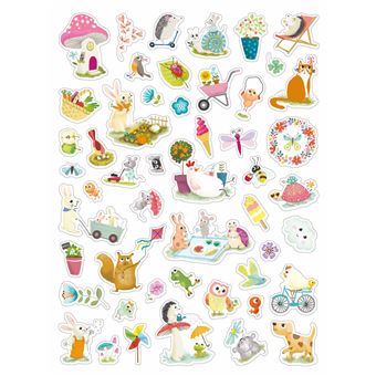 250 autocollants - petites bêtes