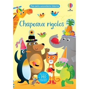 Chapeaux rigolos - Mes petits autocollants Usborne