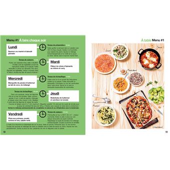 Petit en 1H je cuisine pour toute la semaine