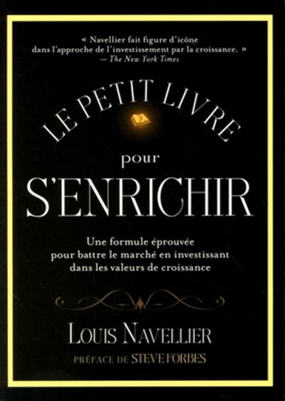 Le petit livre pour s'enrichir - Louis Navellier - broché