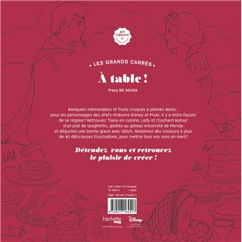 Les Grands carrés Disney - À table !