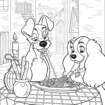 Les Grands carrés Disney - À table !