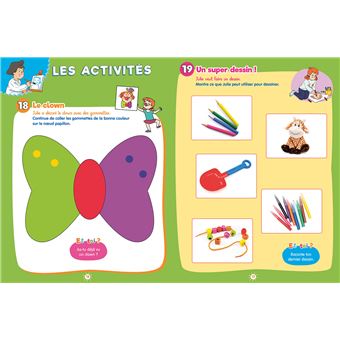 100 Jeux de vacances avec Sami et Julie J'entre en Petite Section 2/3 ans - Cahier de vacances 2023