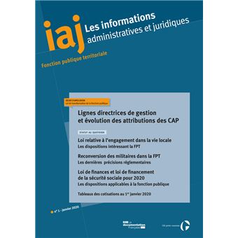Lignes directrices de gestion et évolution des attributions des CAP