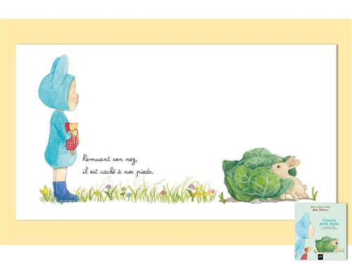 Balthazar Bebe Balthazar Coucou Petit Lapin Pedagogie Montessori Marie Helene Place Caroline Fontaine Riquier Cartonne Achat Livre Fnac