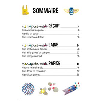 Mes super après-midi créatifs