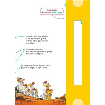 Cocorico Je sais lire ! 1res lectures - Les P'tites Poules à Paris spécial DYS