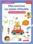 Mes exercices sur papier effaçable - Premiers jeux d'écriture (4-5 a.)