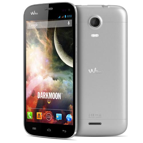 Smartphone Wiko Darkmoon, Double SIM, 4 Go, Silver