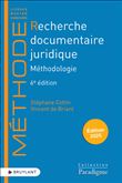 Recherche documentaire juridique 5ed - Méthodologie