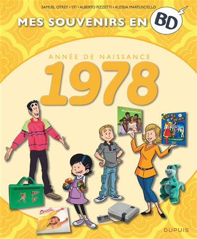 Mes souvenirs en BD - 1978 -  Sti - cartonné