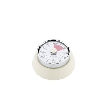 MAGNETIC KITCHEN TIMER - CREAM - Autres Cahiers Feuilles et Bloc-notes ...
