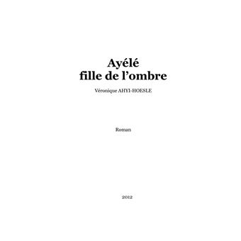 Ayélé, fille de l'ombre