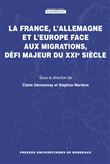 La France, l'Allemagne et l'Europe face aux migrations, défi majeur du XXIe siècle