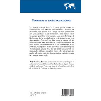 Comprendre les sociétés multinationales