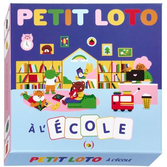 Boîte de jeu - Petit loto à l'école - 1