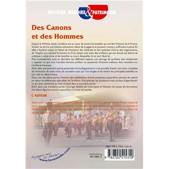 Des canons et des hommes, une histoire de l'artillerie française