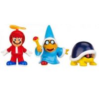Pack de 3 figurines World of Nintendo Microland Mario Hélico, Kamek et Blindule 2.5 cm