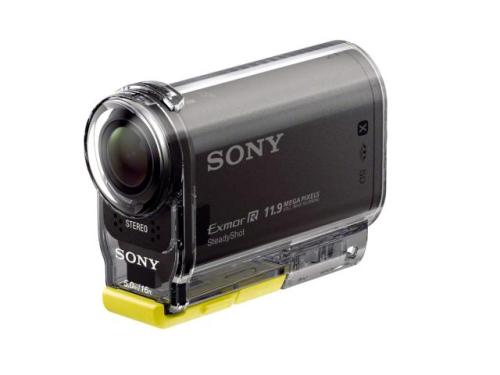 SONY  Action Cam-HDR-AS30V - Cam&eacute;ra de poche - 1080p - 16.8 MP - Carl Zeiss - Wi-Fi, NFC - sous-marin jusqu'&agrave; 5 m - noir