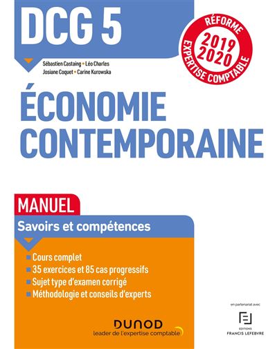 Dcg 5 economie contemporaine manuel 2019-2020