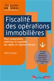 Fiscalité des opérations immobilières