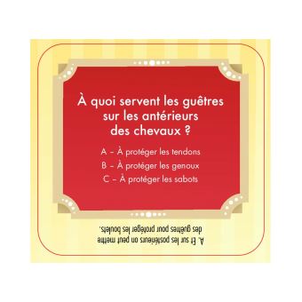 Game box Quiz équitation