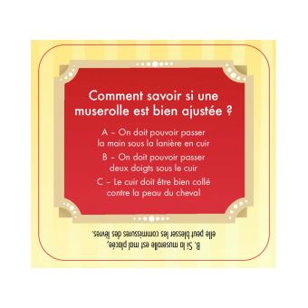 Game box Quiz équitation