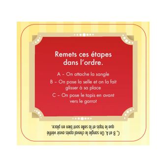 Game box Quiz équitation