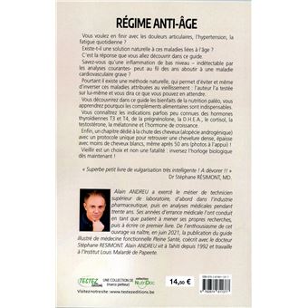 Régime anti-âge - Inversez l'horloge biologique !