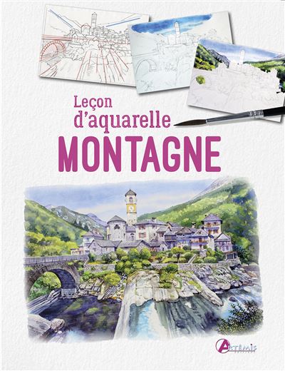 Leçon d'aquarelle montagne