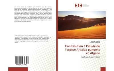 Contribution a l'etude de l'espece aristida pungens en alger