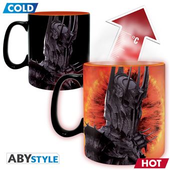 Lotr  mug heat change 460 ml sauron